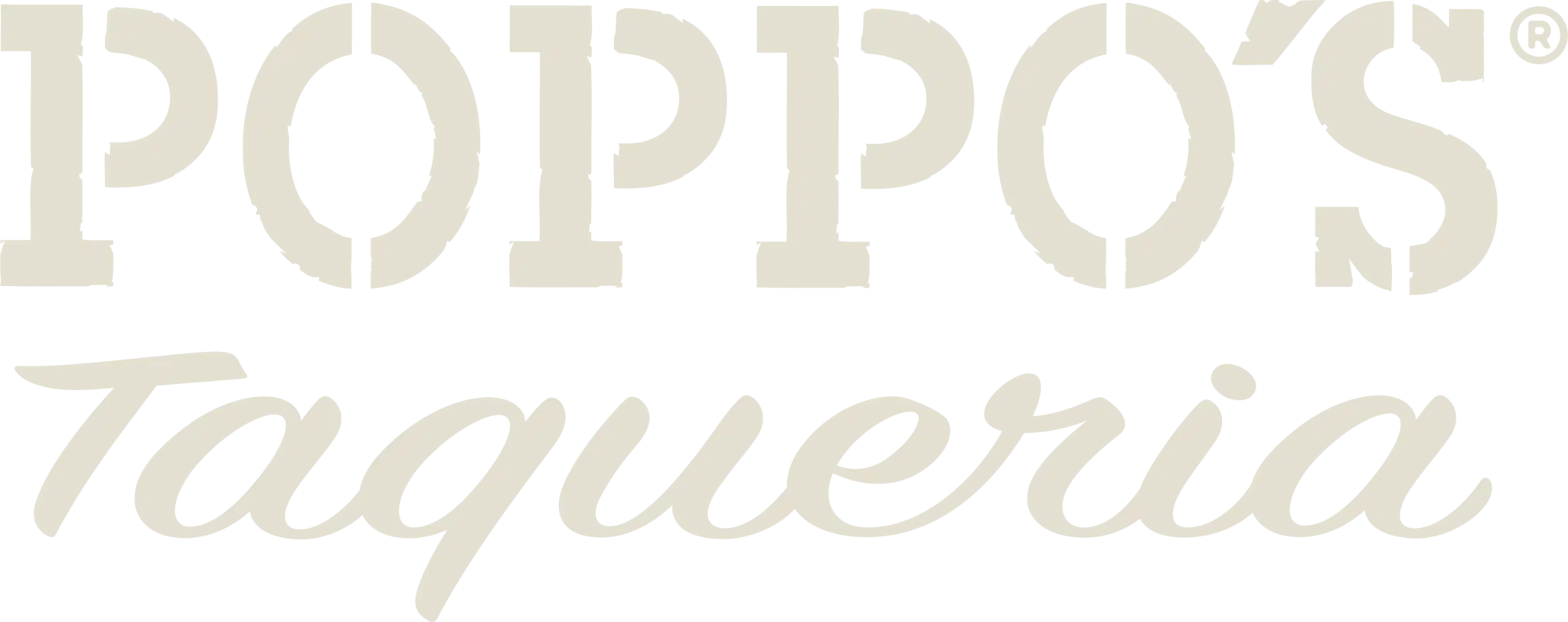 Poppo's Taqueria Logo